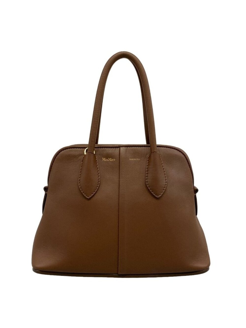 Max Mara Dark Brown Mini Bag Leather